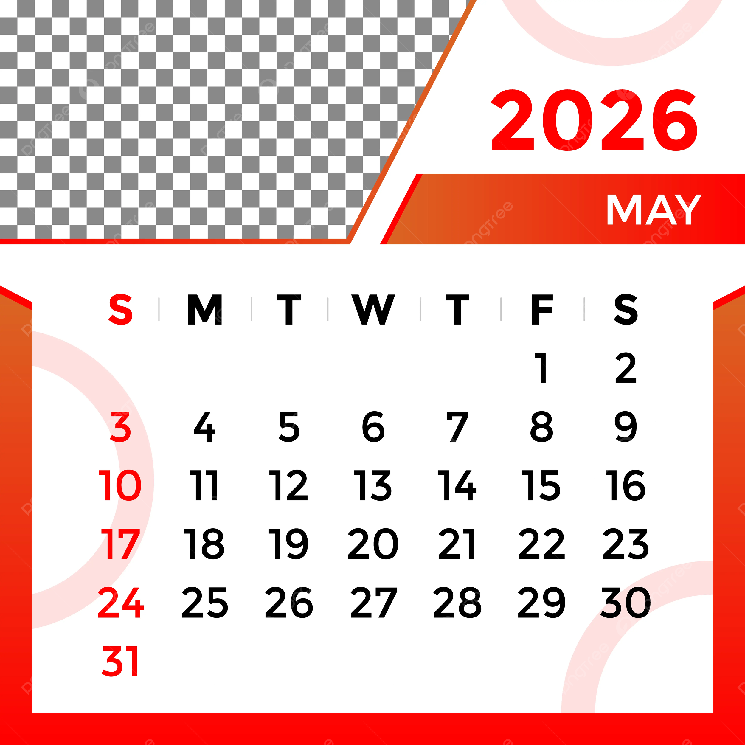May 24th 2026 Calendar
