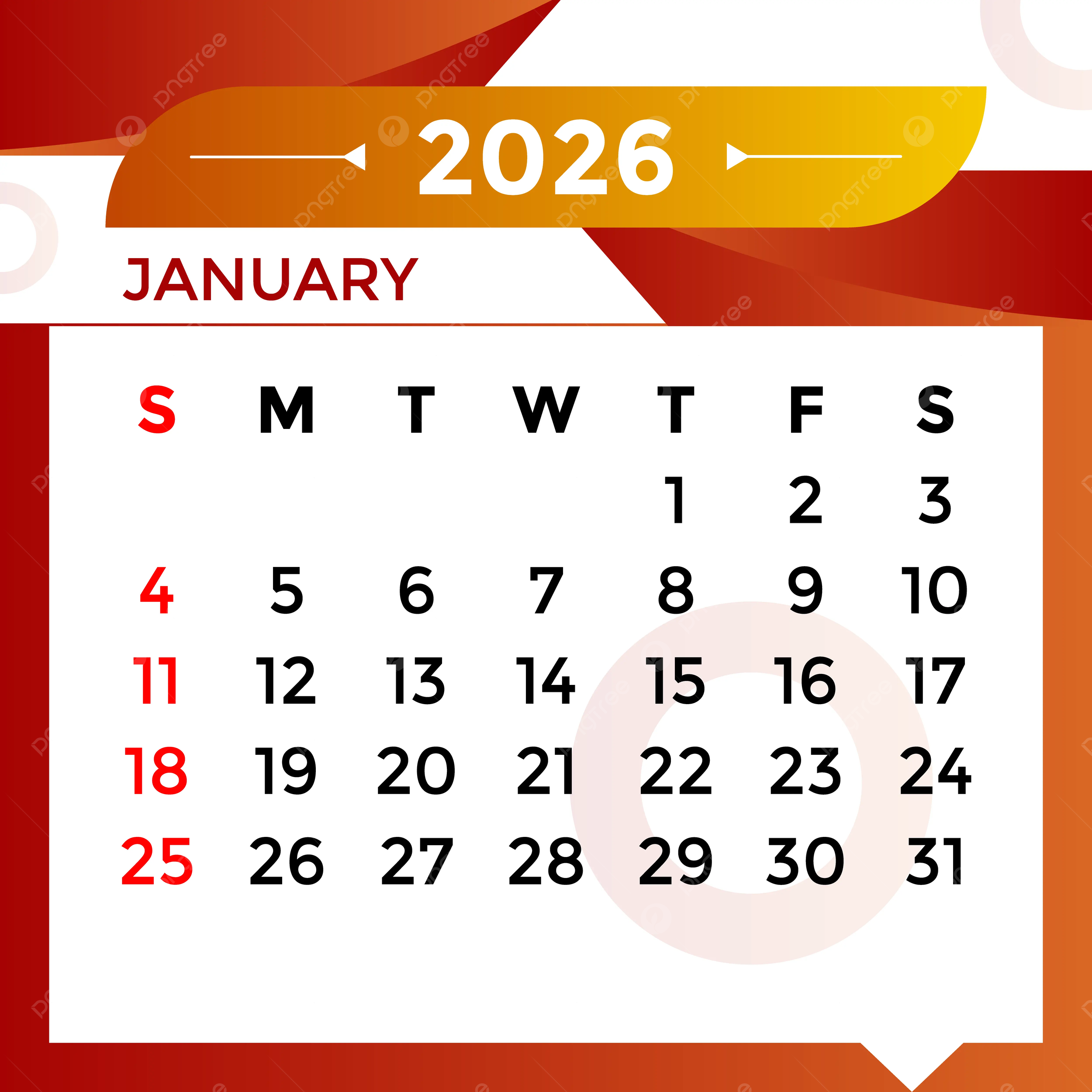 January 7 2026 Calendar
