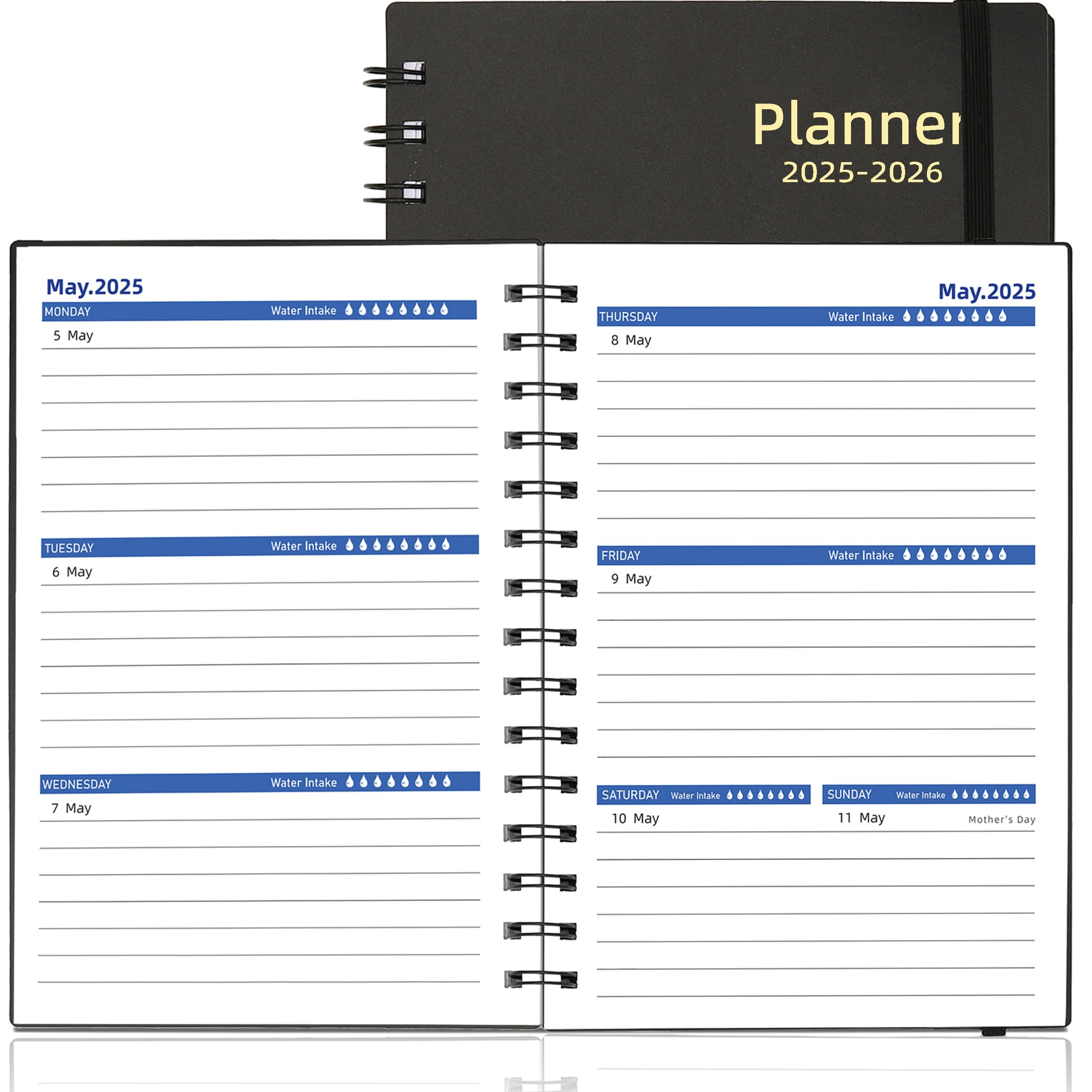 Amazon Daily Planner 2025 2026 Weekly U0026 Monthly Planner From Jan 2025 Jun 2026 18 Month Day Planner With Tabs Academic Calendar 2025 2026