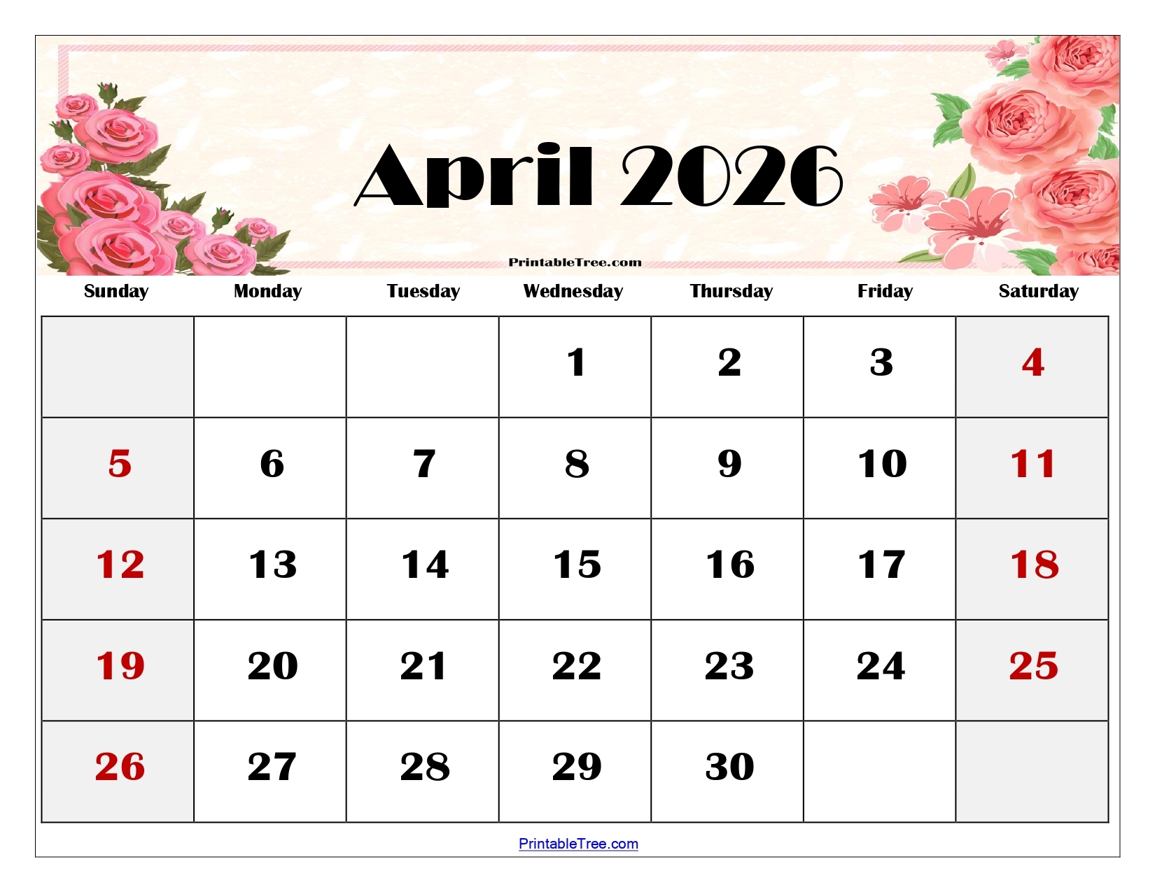 April 20 2026 Calendar
