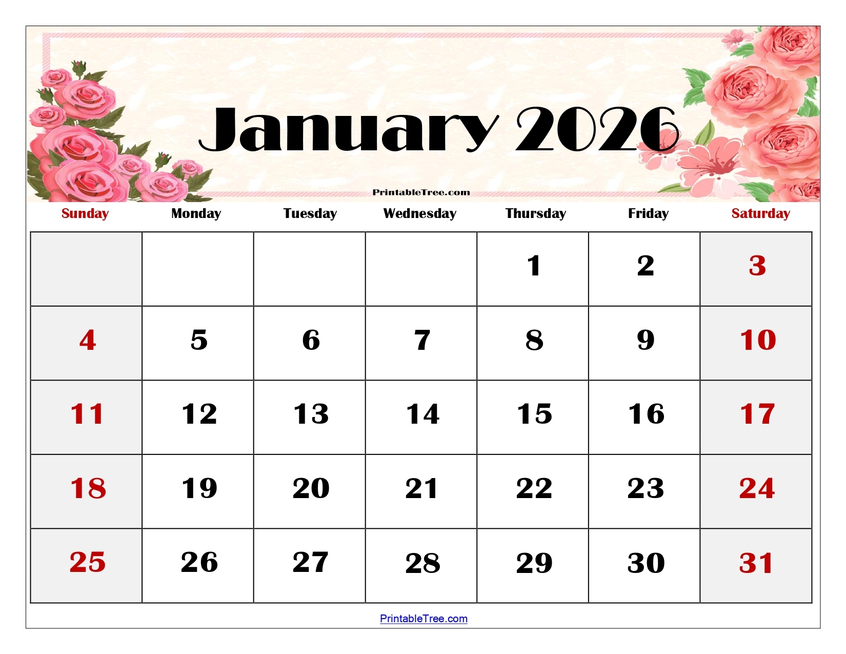 January 9 2026 Calendar