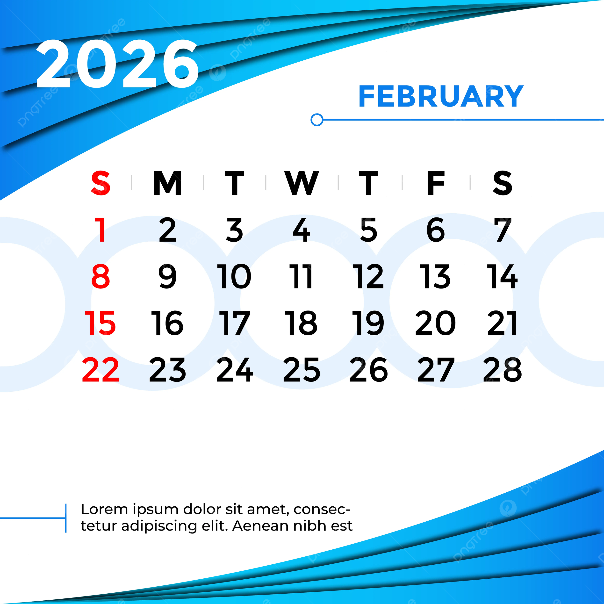 February 2026 Calendar Celebrations