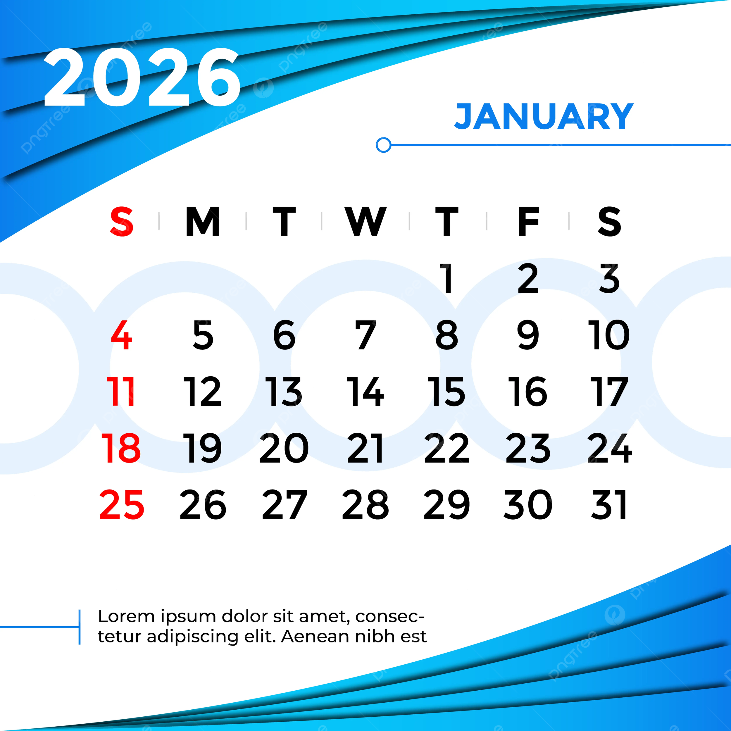 January 14 2026 Calendar