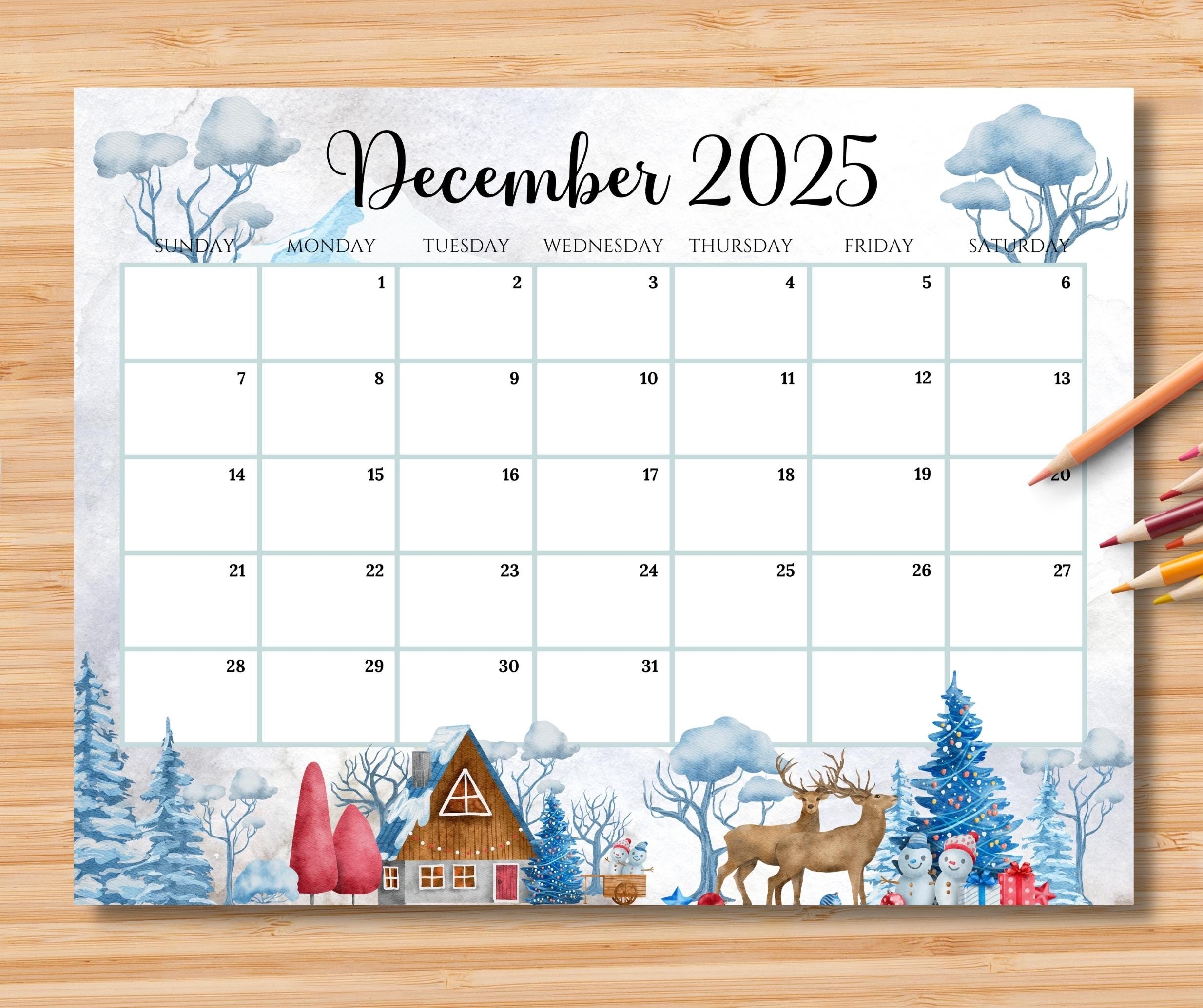 Calendar Of December 2025