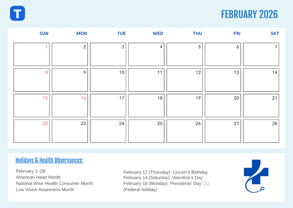 Free February 2025 Calendar With Philippines Holidays Template To 