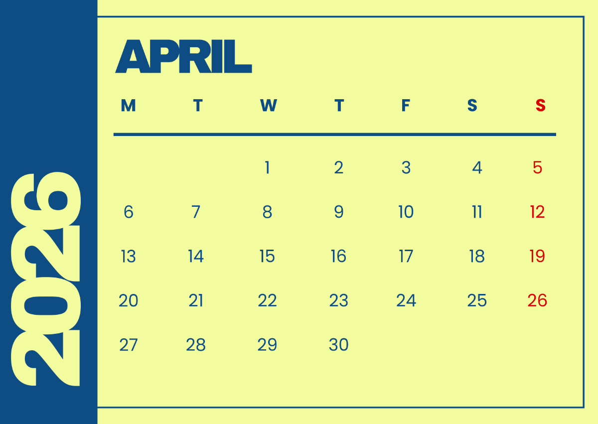 April 2026 Calendar With Holidays Philippines