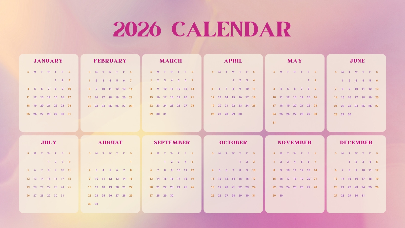 Page 16 Free And Customizable Calendar Templates Canva Page 16 Free And Customizable Calendar Templates Canva