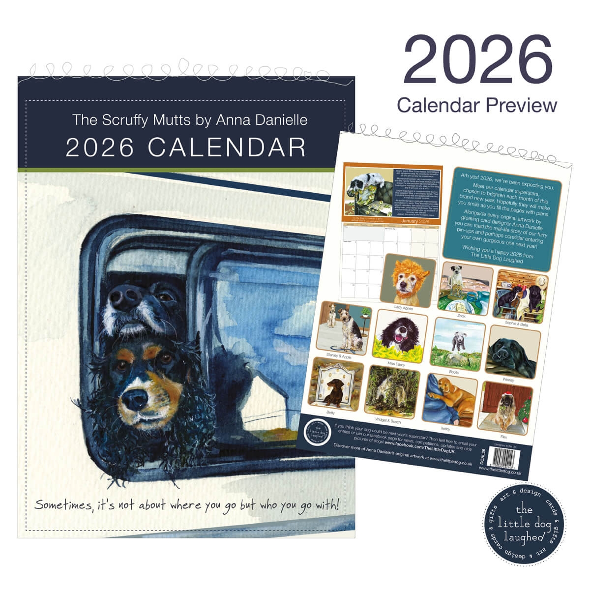 WINNERS 2026 Calendars U0026 Diaries The Little Dog Laughed