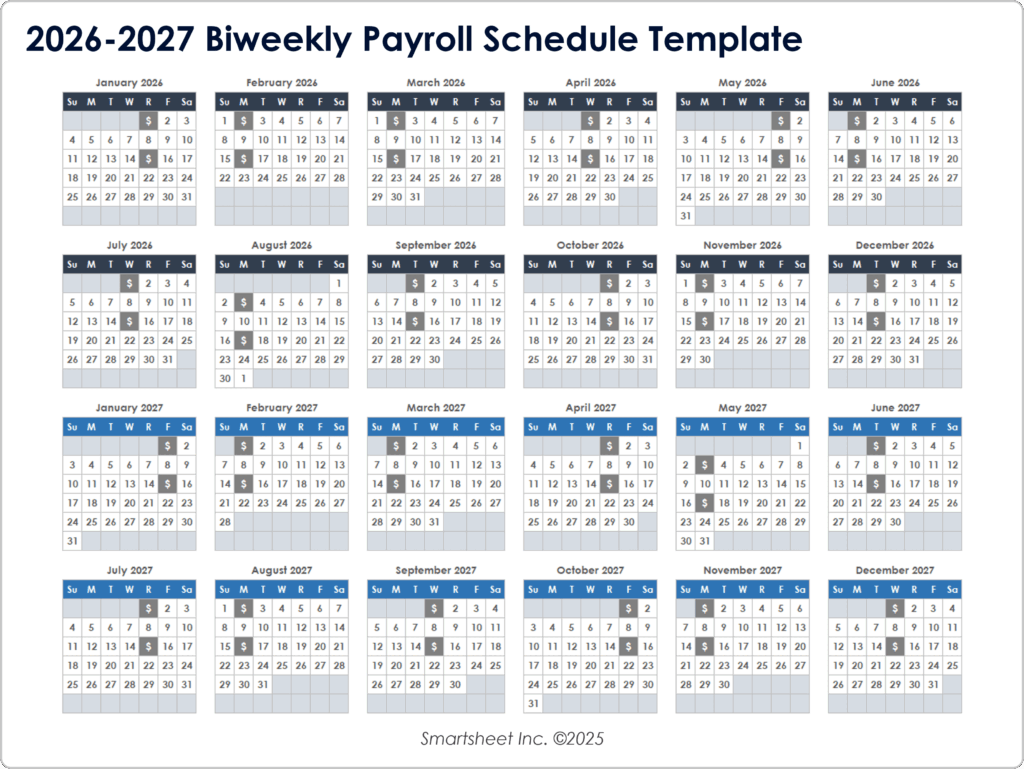 15 Free Payroll Templates | Smartsheet