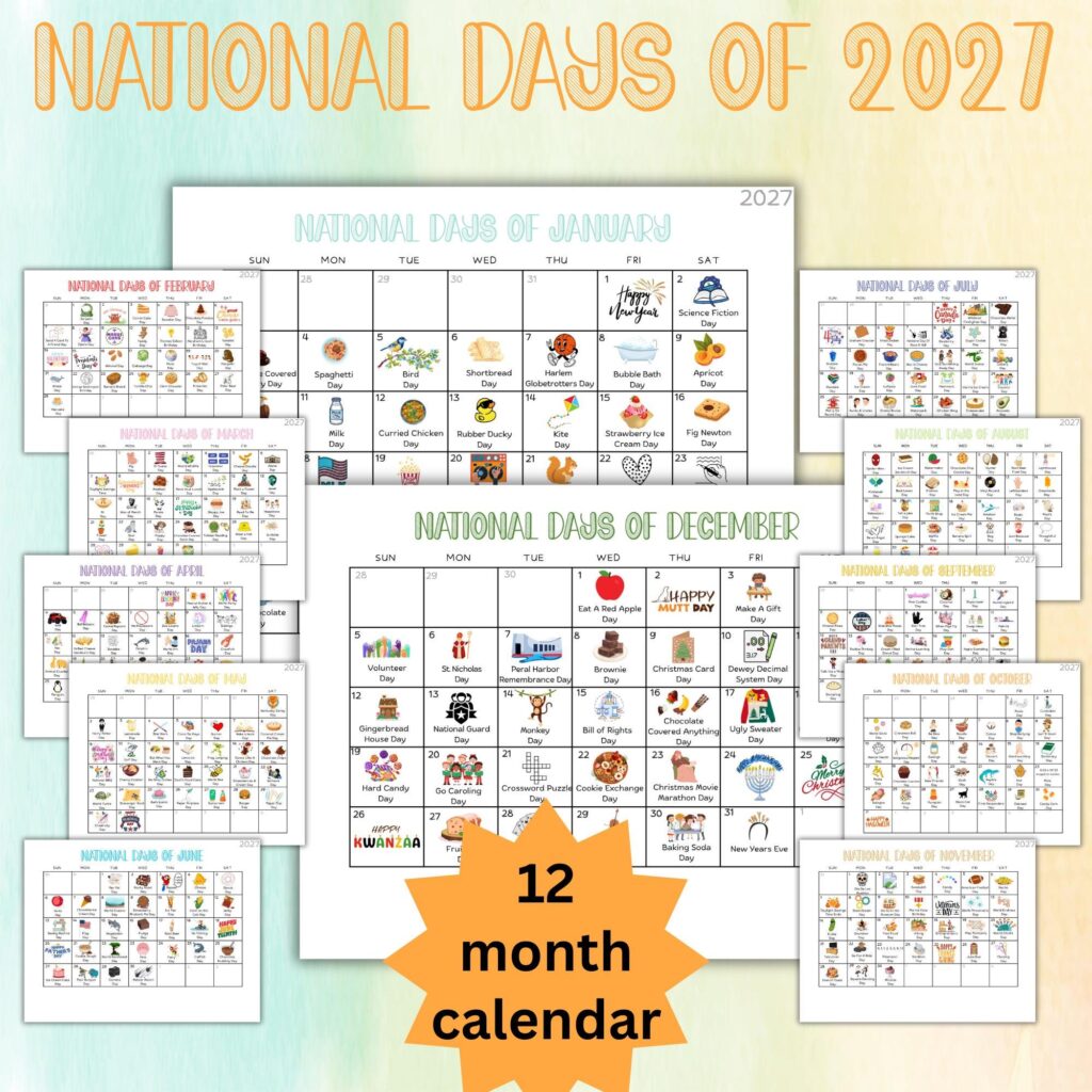 2027 National Days Guide: Celebrate Every Special Occasion