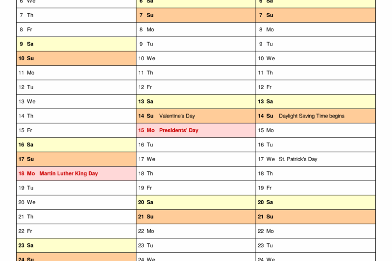 2027 Quarterly Calendar Printable Free