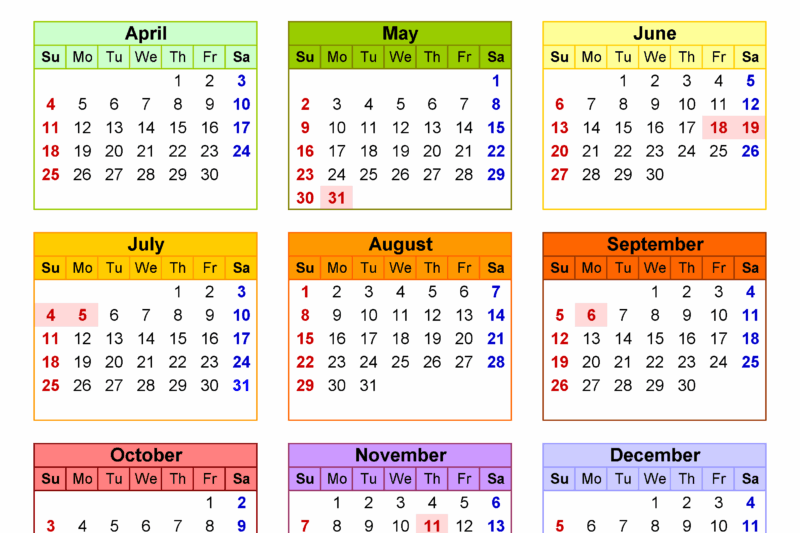 Free Printable 2027 Calendar Printable