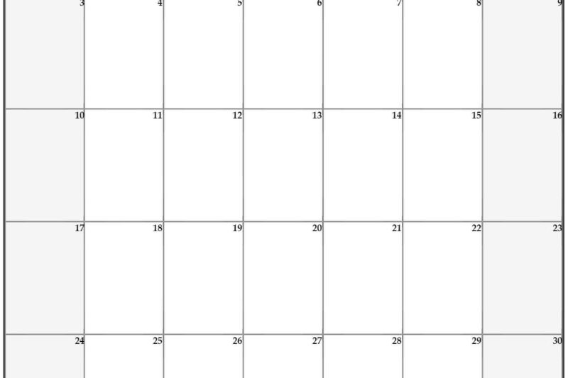 January 2027 Calendar Printable Portrait